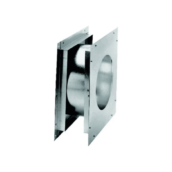 Simpson Duravent DuraVent DirectVent 6-5/8 in. D Aluminum/Galvanized Steel Flue Thimble 46DVA-WT - main